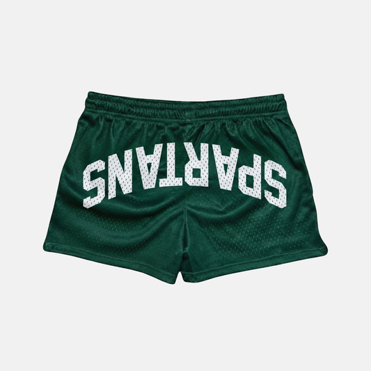 UPSIDE Michigan State Mesh Shorts | Women - AVBL MRKT (1)