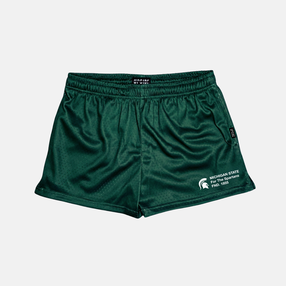 UPSIDE Michigan State Mesh Shorts | Women - AVBL MRKT (2)