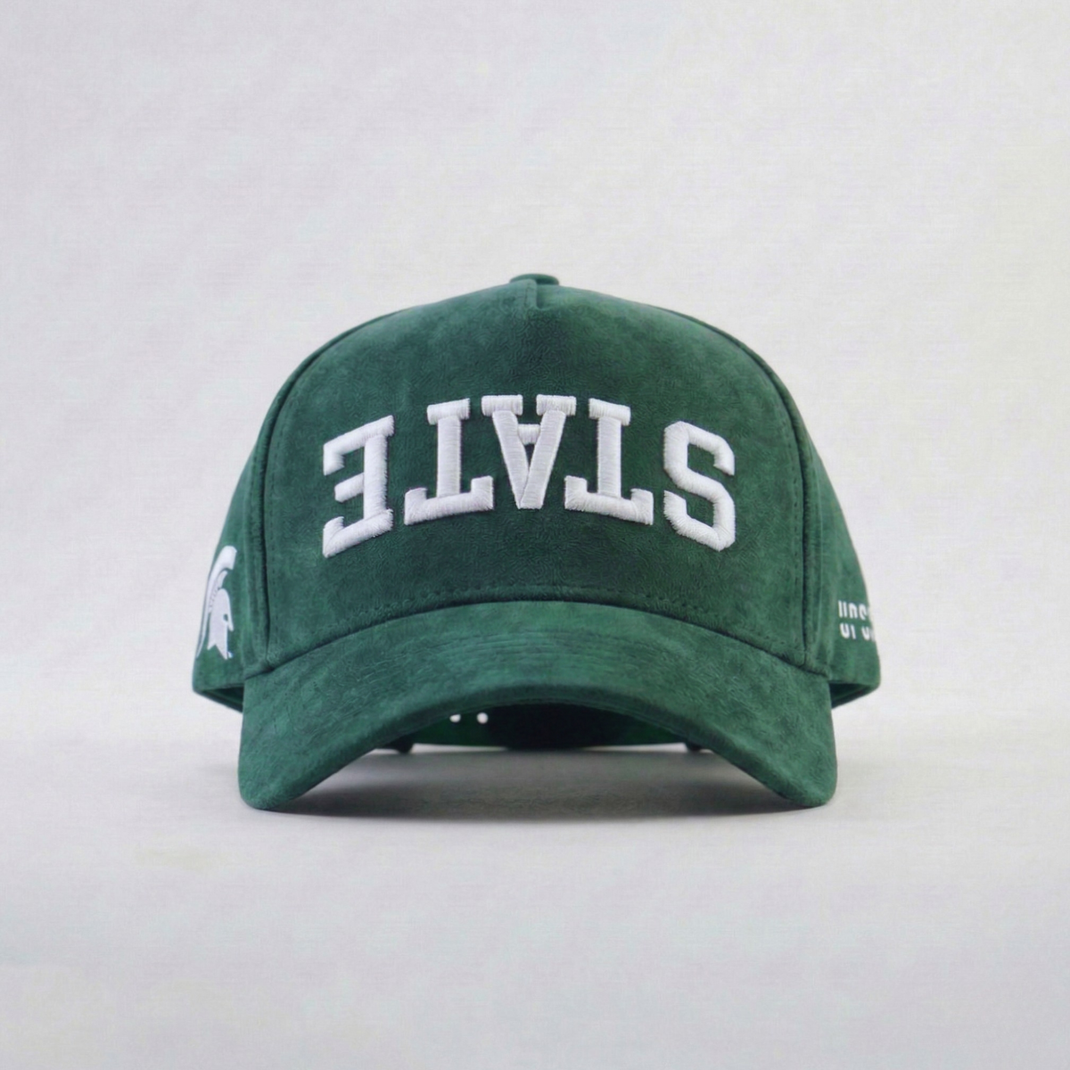 UPSIDE Michigan State Suede Hat - AVBL MRKT (1)