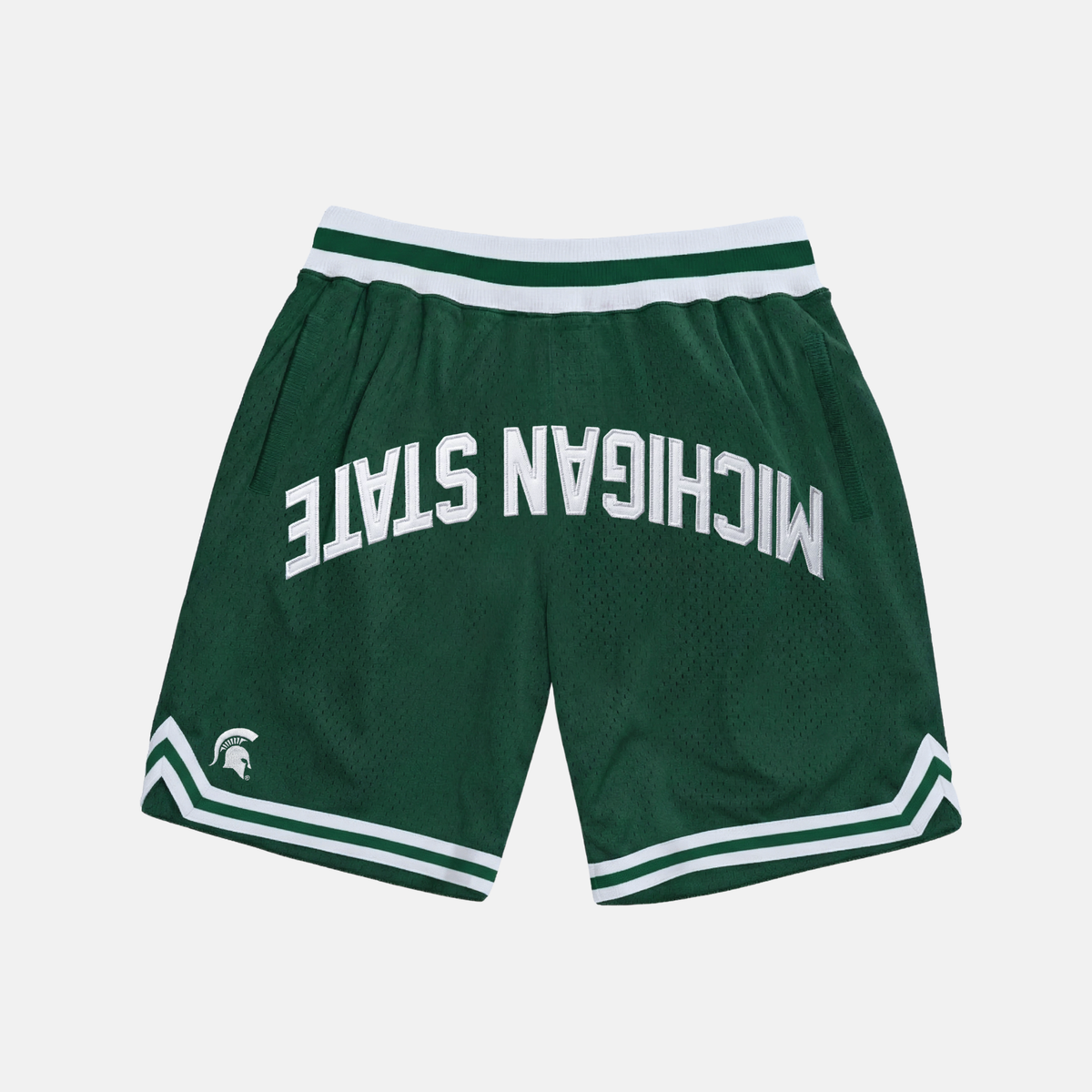 UPSIDE Michigan State Varsity Mesh Shorts - AVBL MRKT (1)