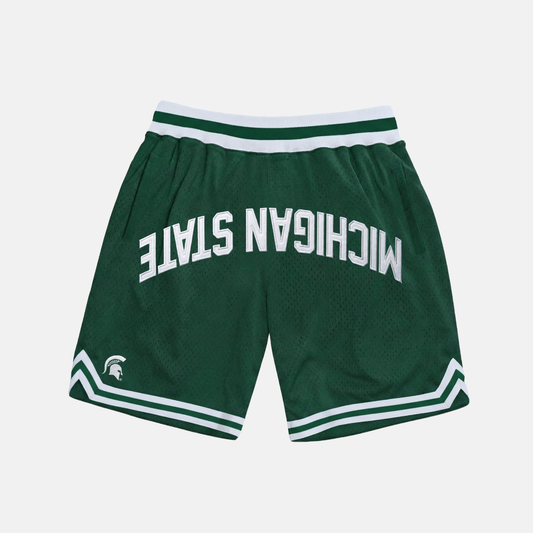 UPSIDE Michigan State Varsity Mesh Shorts - AVBL MRKT (1)