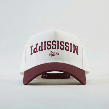 UPSIDE Mississippi State Bulldogs Hat - AVBL MRKT (1)