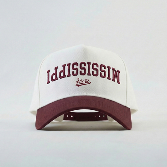 UPSIDE Mississippi State Bulldogs Hat - AVBL MRKT (1)