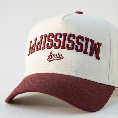 UPSIDE Mississippi State Bulldogs Hat - AVBL MRKT (3)