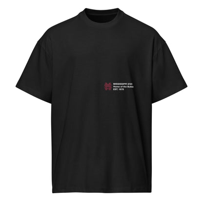 UPSIDE Mississippi State Essentials Oversized Tee - AVBL MRKT (2)