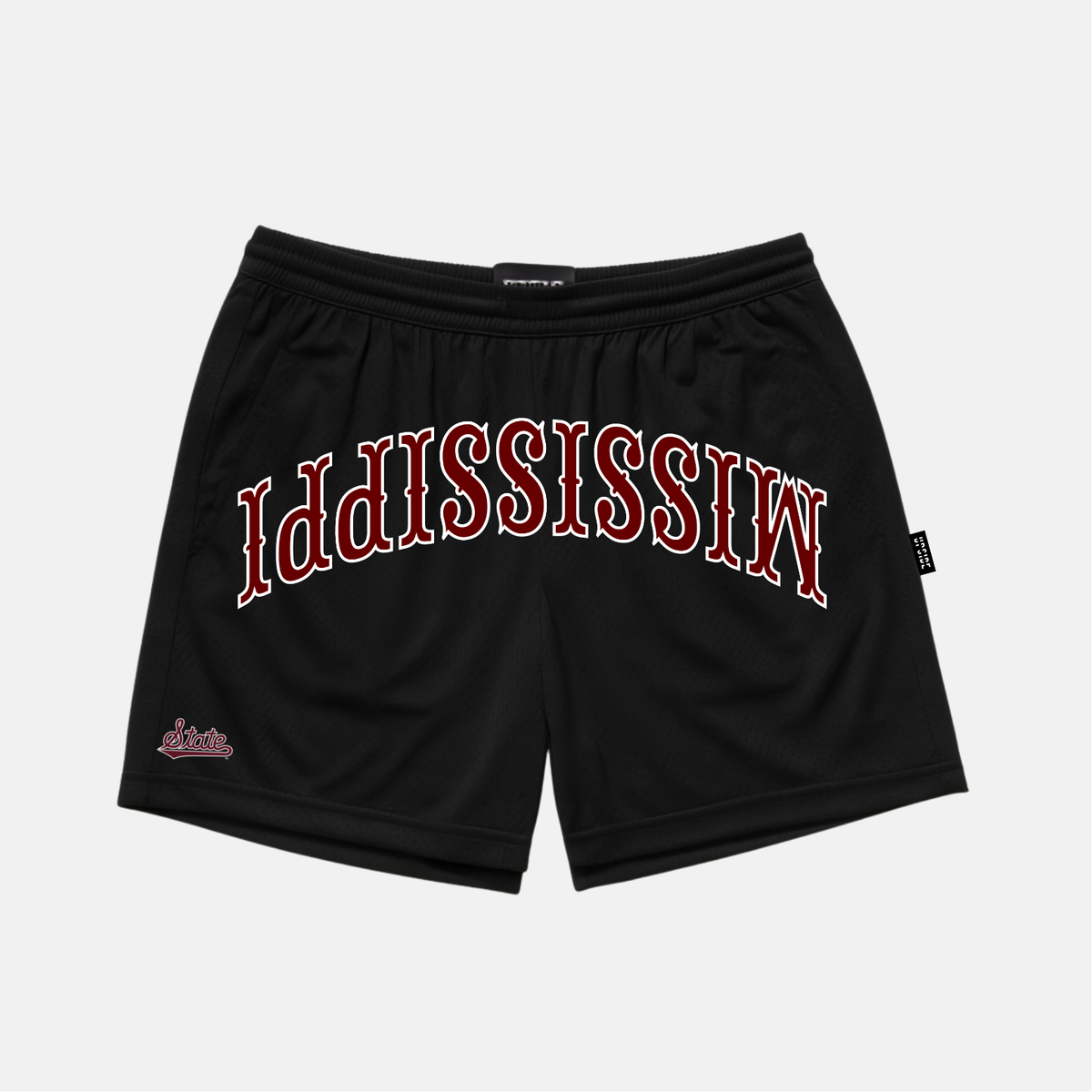 UPSIDE Mississippi State Mesh Shorts - AVBL MRKT (1)