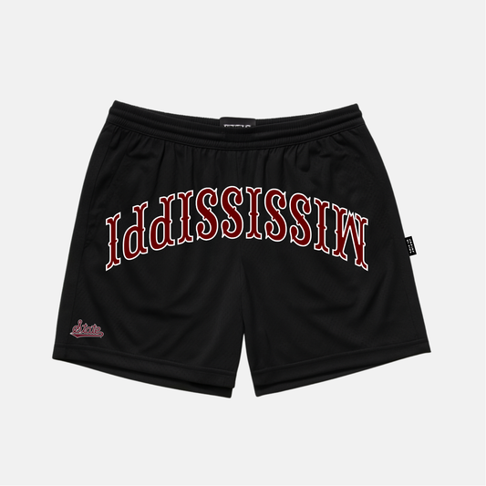 UPSIDE Mississippi State Mesh Shorts - AVBL MRKT (1)