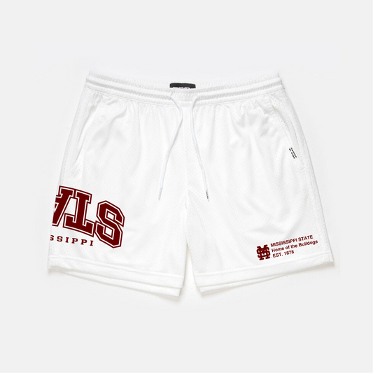 UPSIDE Mississippi State Mesh Shorts | Exclusive - AVBL MRKT (1)