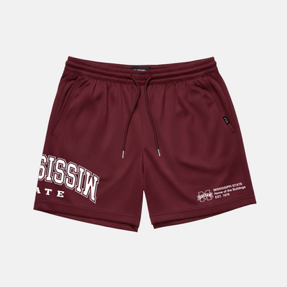 UPSIDE Mississippi State Mesh Shorts | Exclusive - AVBL MRKT (2)