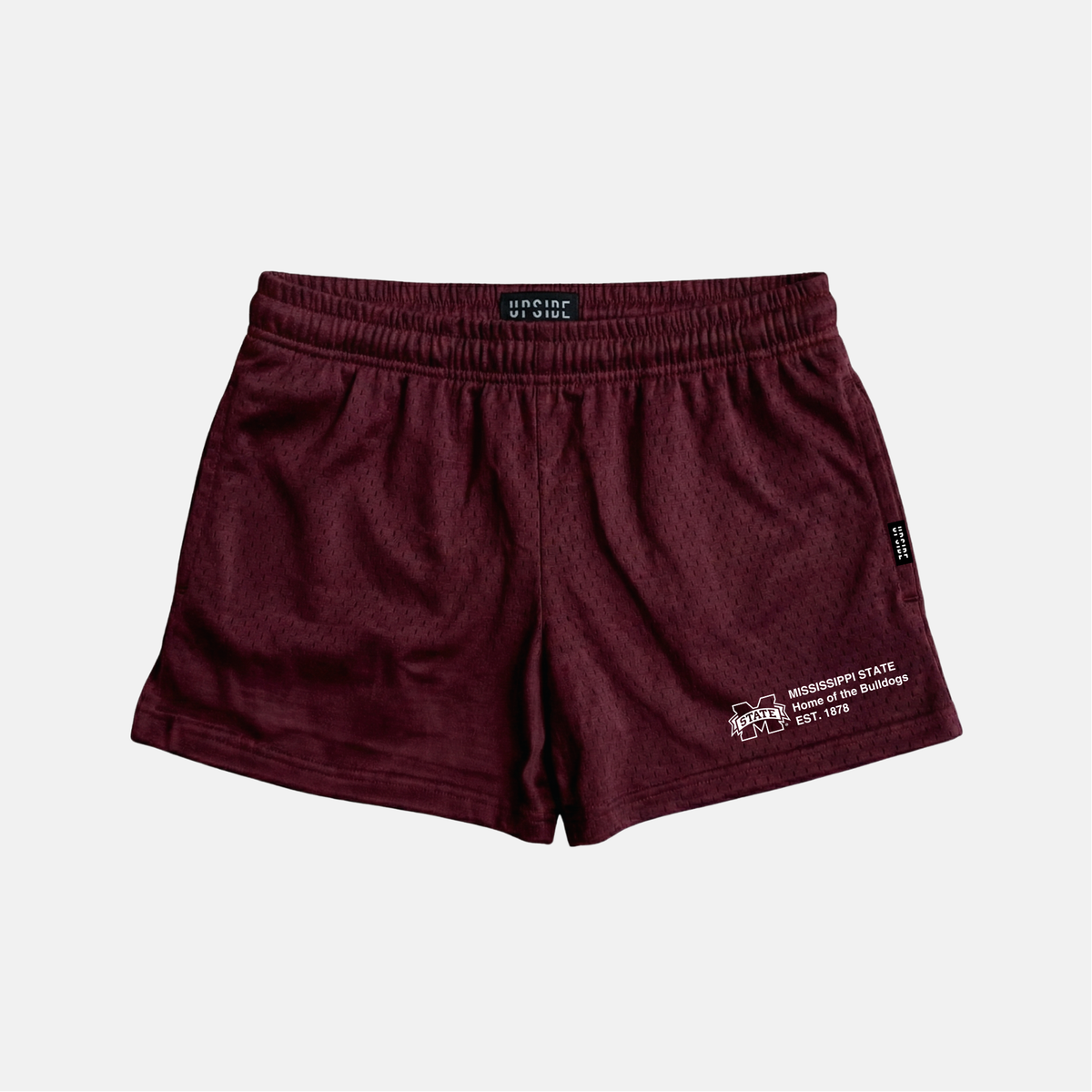 UPSIDE Mississippi State Mesh Shorts | Women - AVBL MRKT (2)