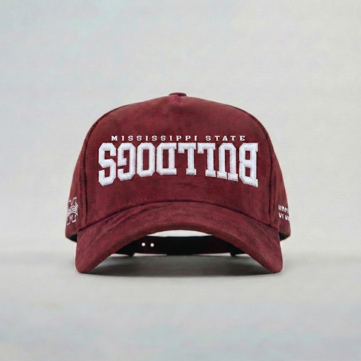 UPSIDE Mississippi State Suede Hat - AVBL MRKT (1)