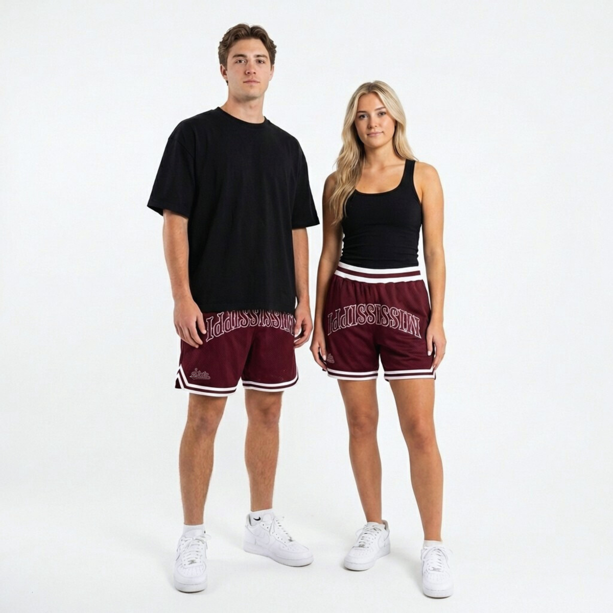 UPSIDE Mississippi State Varsity Mesh Shorts - AVBL MRKT (2)