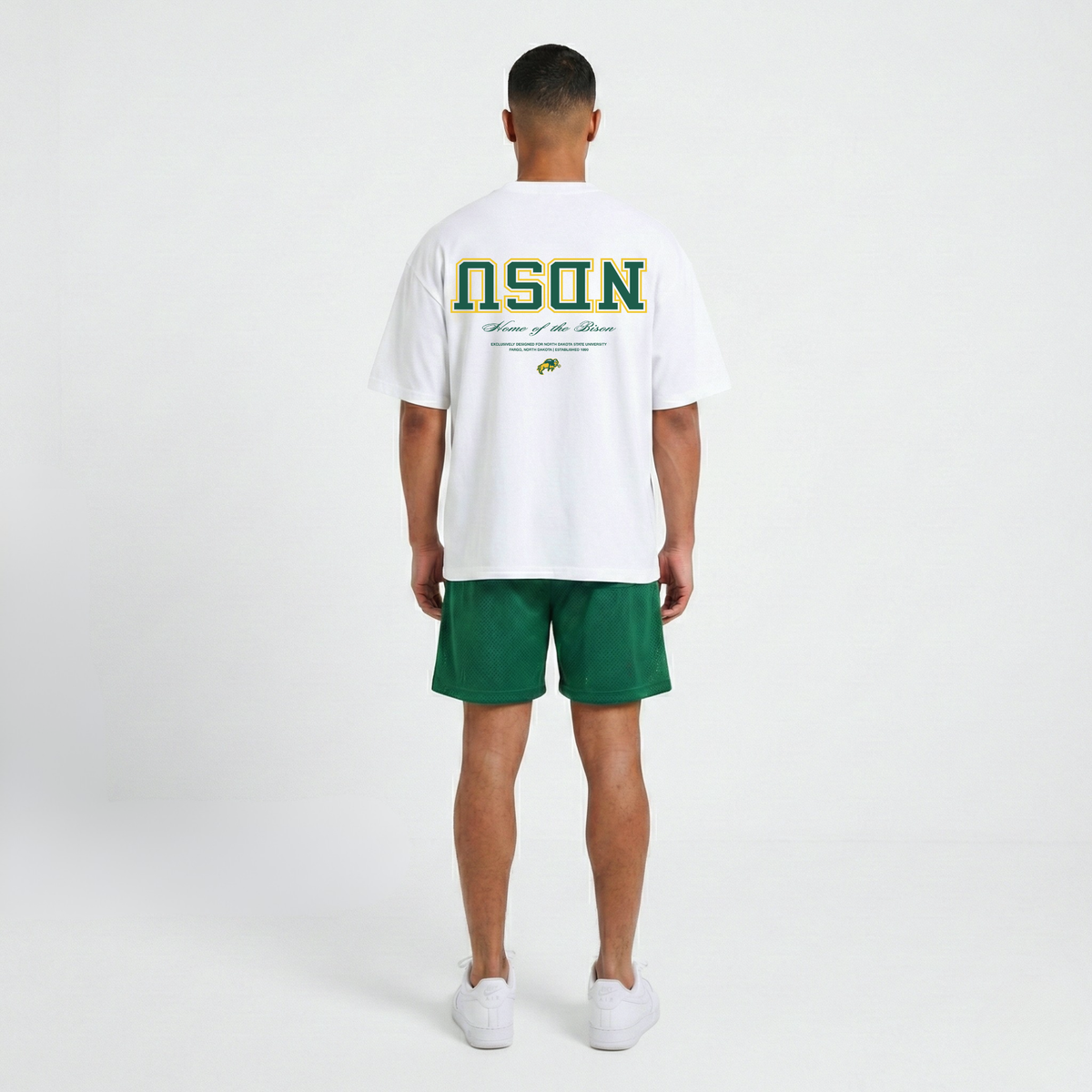 UPSIDE NDSU Bison Essentials Oversized Tee - AVBL MRKT (3)
