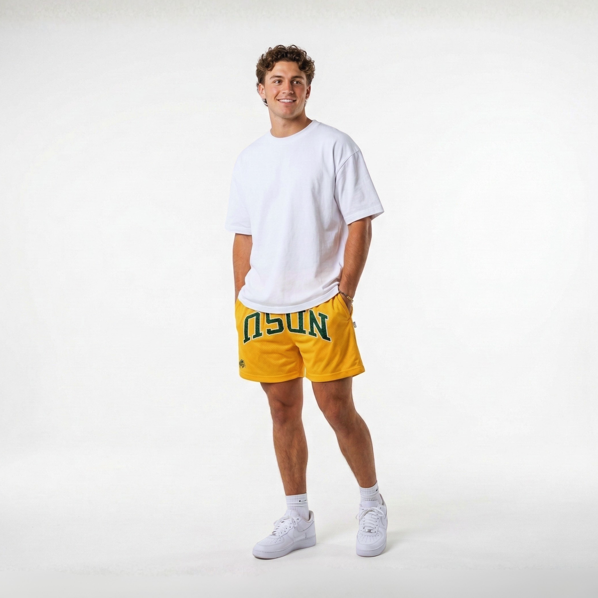UPSIDE NDSU Bison Mesh Shorts - AVBL MRKT (2)