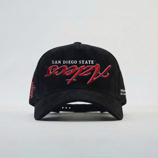 UPSIDE San Diego State Aztecs Suede Hat - AVBL MRKT (1)