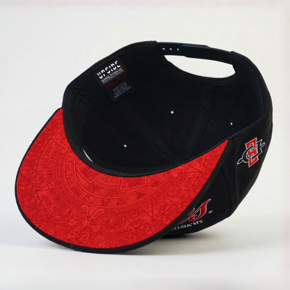 UPSIDE San Diego State Aztecs Suede Hat - AVBL MRKT (4)