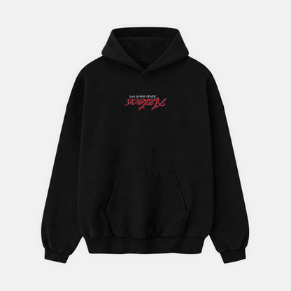 UPSIDE San Diego State Embroidered Hoodie - AVBL MRKT (1)