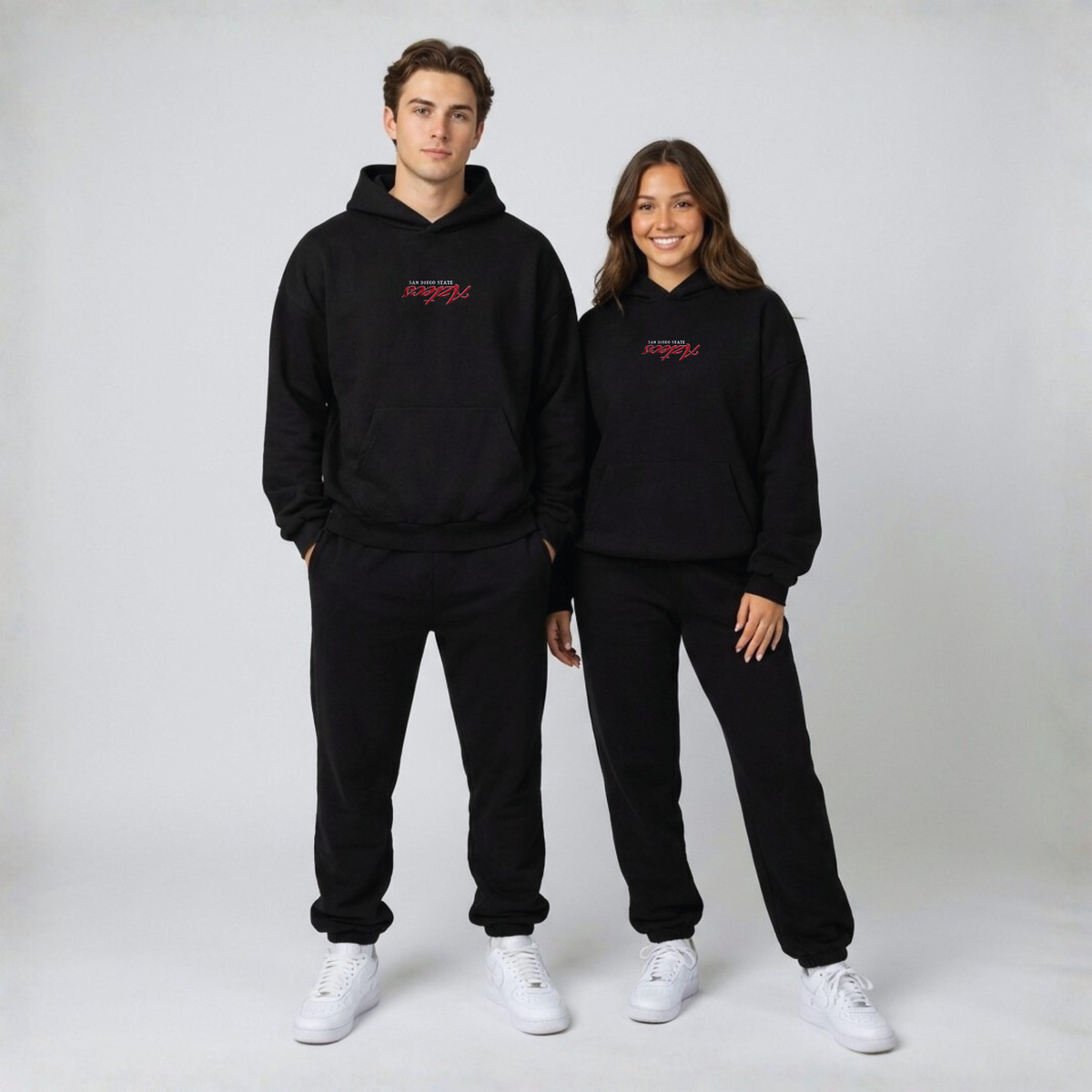 UPSIDE San Diego State Embroidered Hoodie - AVBL MRKT (2)