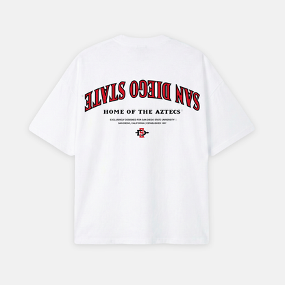 UPSIDE San Diego State Essentials Oversized Tee - AVBL MRKT (1)