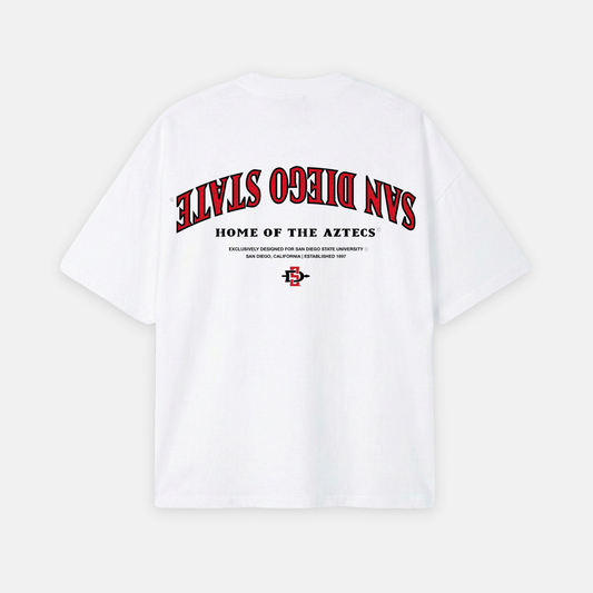 UPSIDE San Diego State Essentials Oversized Tee - AVBL MRKT (1)