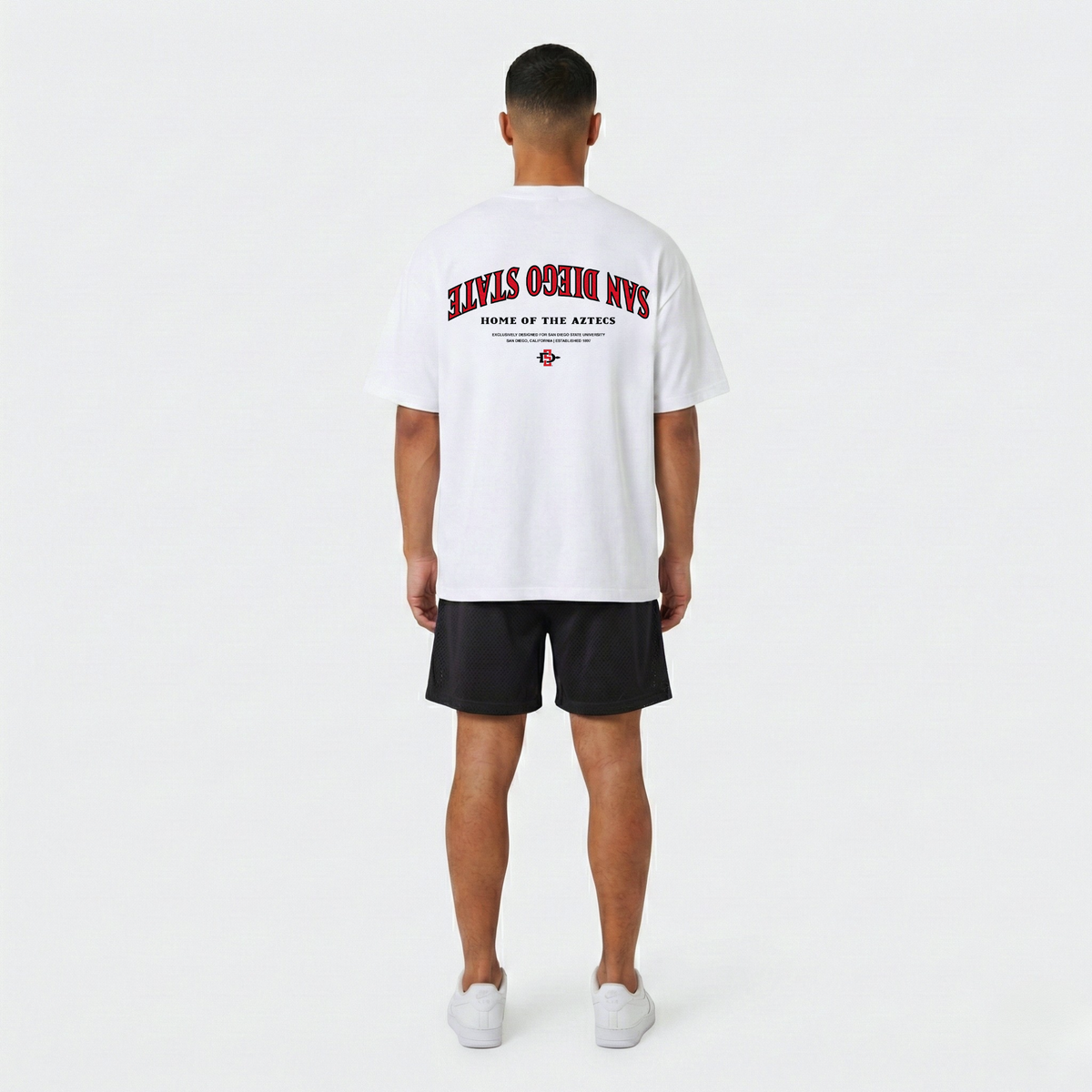 UPSIDE San Diego State Essentials Oversized Tee - AVBL MRKT (3)