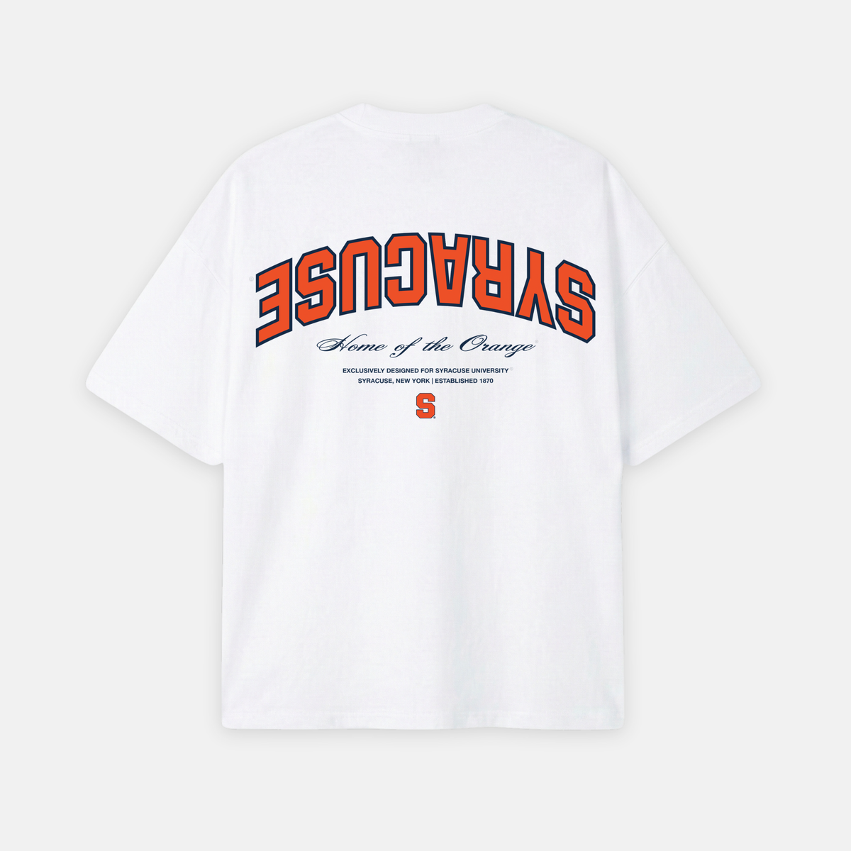 UPSIDE Syracuse Essentials Oversized Tee - AVBL MRKT (1)