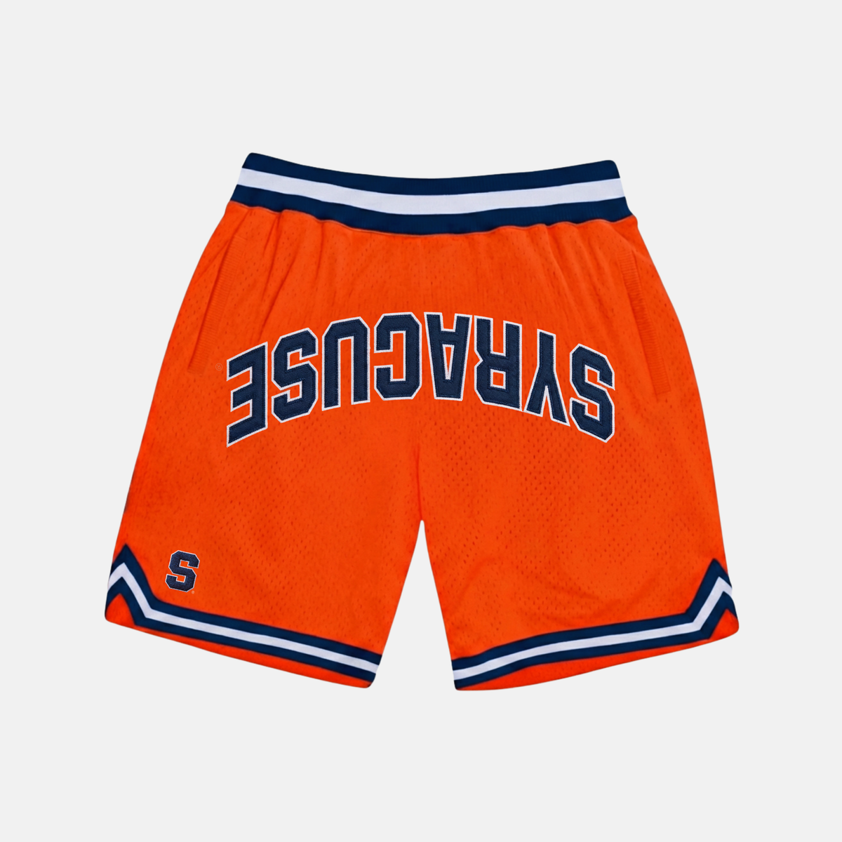 UPSIDE Syracuse Varsity Mesh Shorts - AVBL MRKT (1)