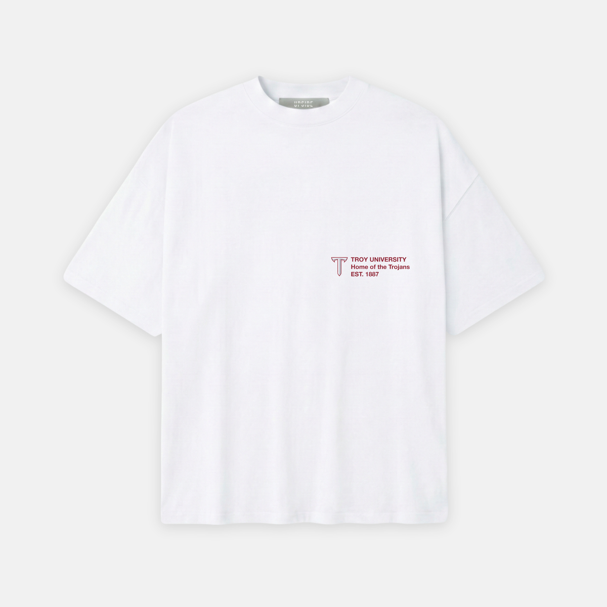 UPSIDE Troy Trojans Essentials Oversized Tee - AVBL MRKT (2)