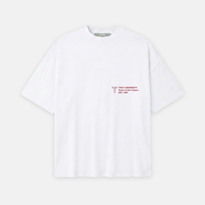 UPSIDE Troy Trojans Essentials Oversized Tee - AVBL MRKT (2)