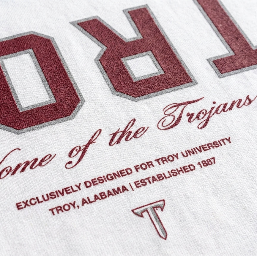 UPSIDE Troy Trojans Essentials Oversized Tee - AVBL MRKT (4)