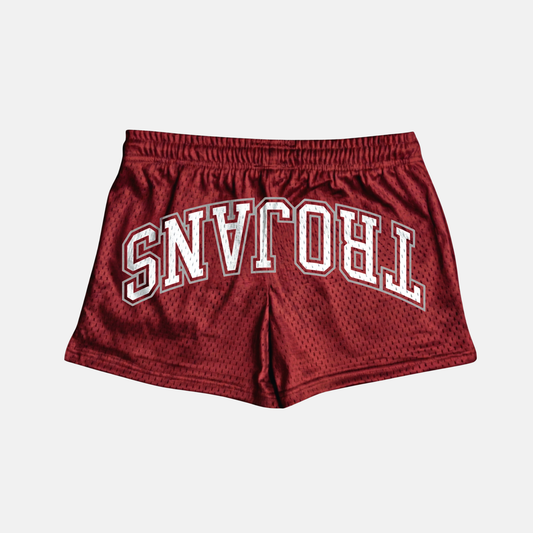 UPSIDE Troy Trojans Mesh Shorts | Women - AVBL MRKT (1)