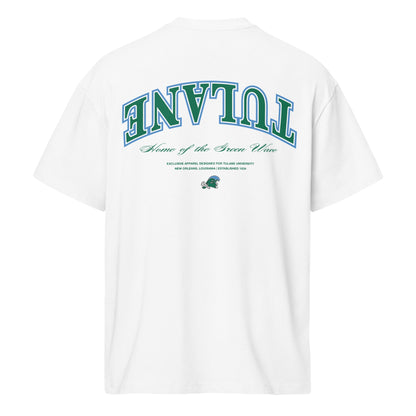 UPSIDE Tulane Essentials Oversized Tee - AVBL MRKT (1)
