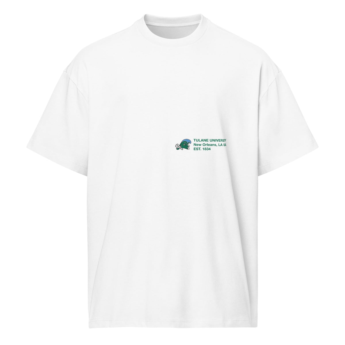 UPSIDE Tulane Essentials Oversized Tee - AVBL MRKT (2)