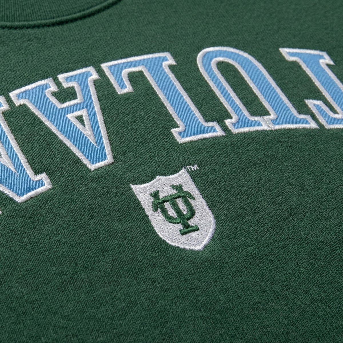UPSIDE Tulane Varsity Crewneck - AVBL MRKT (2)