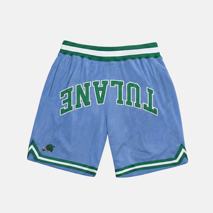 UPSIDE Tulane Varsity Mesh Shorts - AVBL MRKT (1)