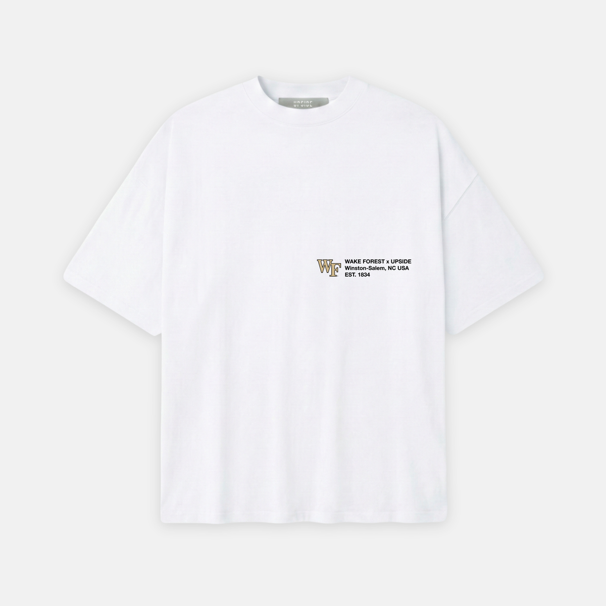 UPSIDE Wake Forest Essentials Oversized Tee - AVBL MRKT (2)