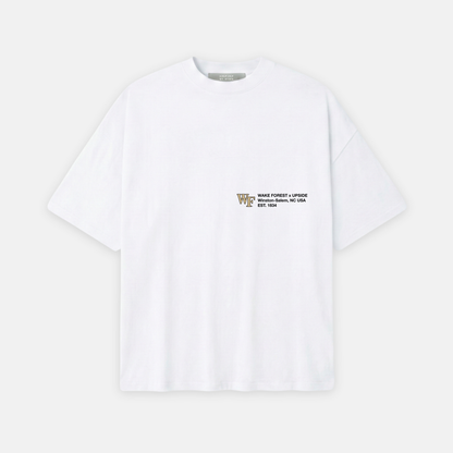 UPSIDE Wake Forest Essentials Oversized Tee - AVBL MRKT (2)