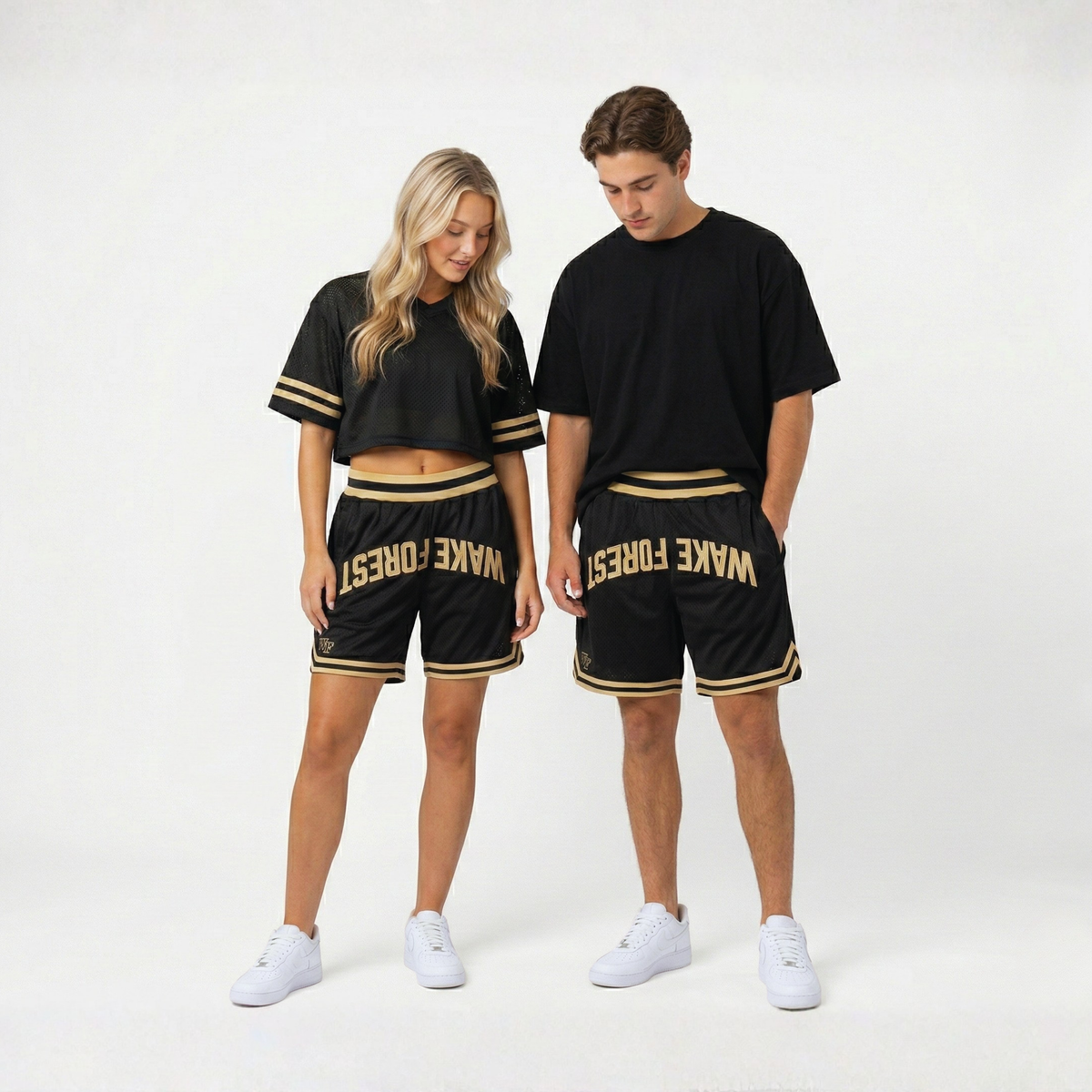 UPSIDE Wake Forest Varsity Mesh Shorts - AVBL MRKT (2)