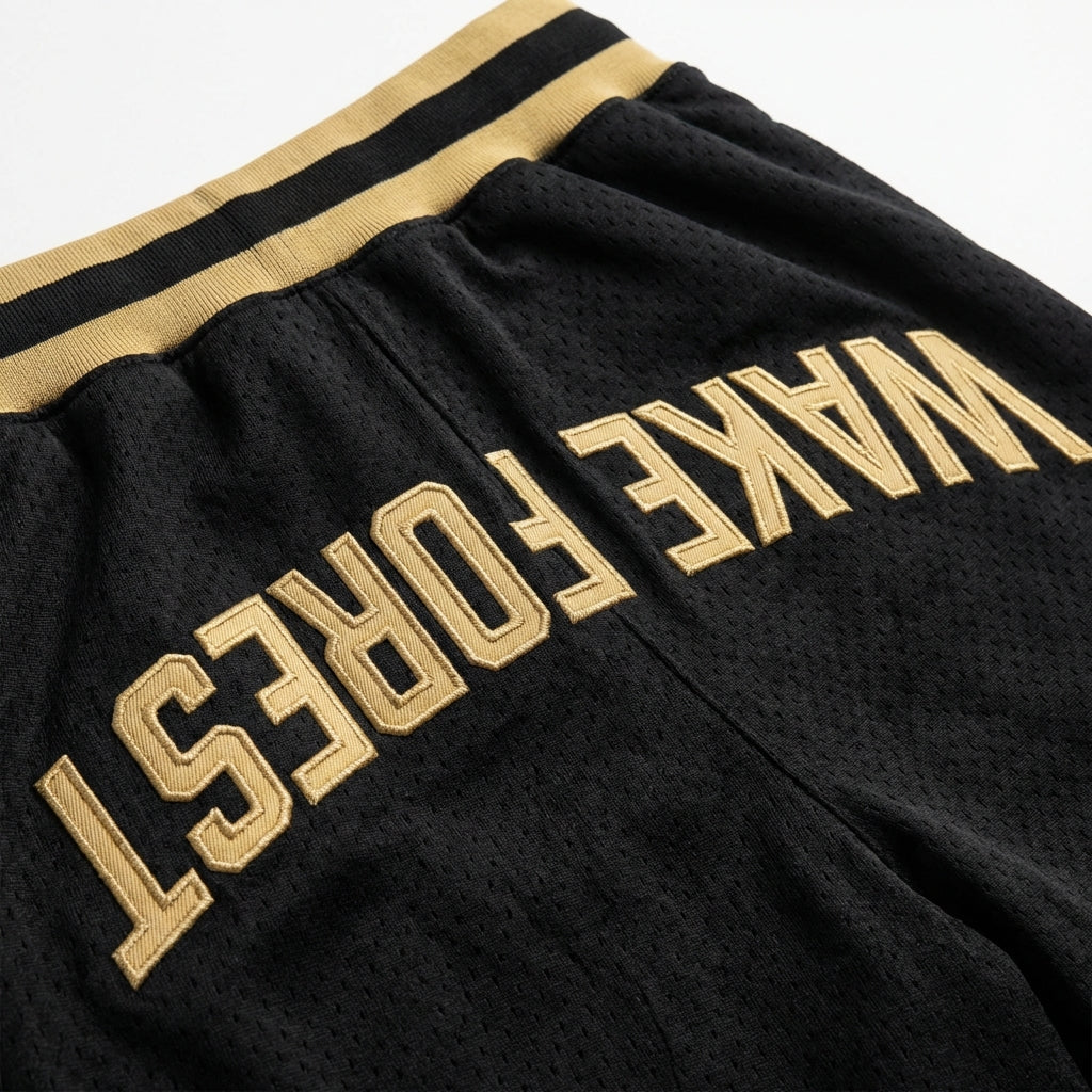 UPSIDE Wake Forest Varsity Mesh Shorts - AVBL MRKT (3)