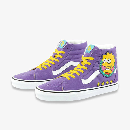 Vans SK8 Hi x The Simpson 'Lisa 4 Prez' (2020) [VN0A4BV617G] Athletic Casual Fashion Skateboarding Sneakers for Unisex Adult Mens - AVBL MRKT (1)