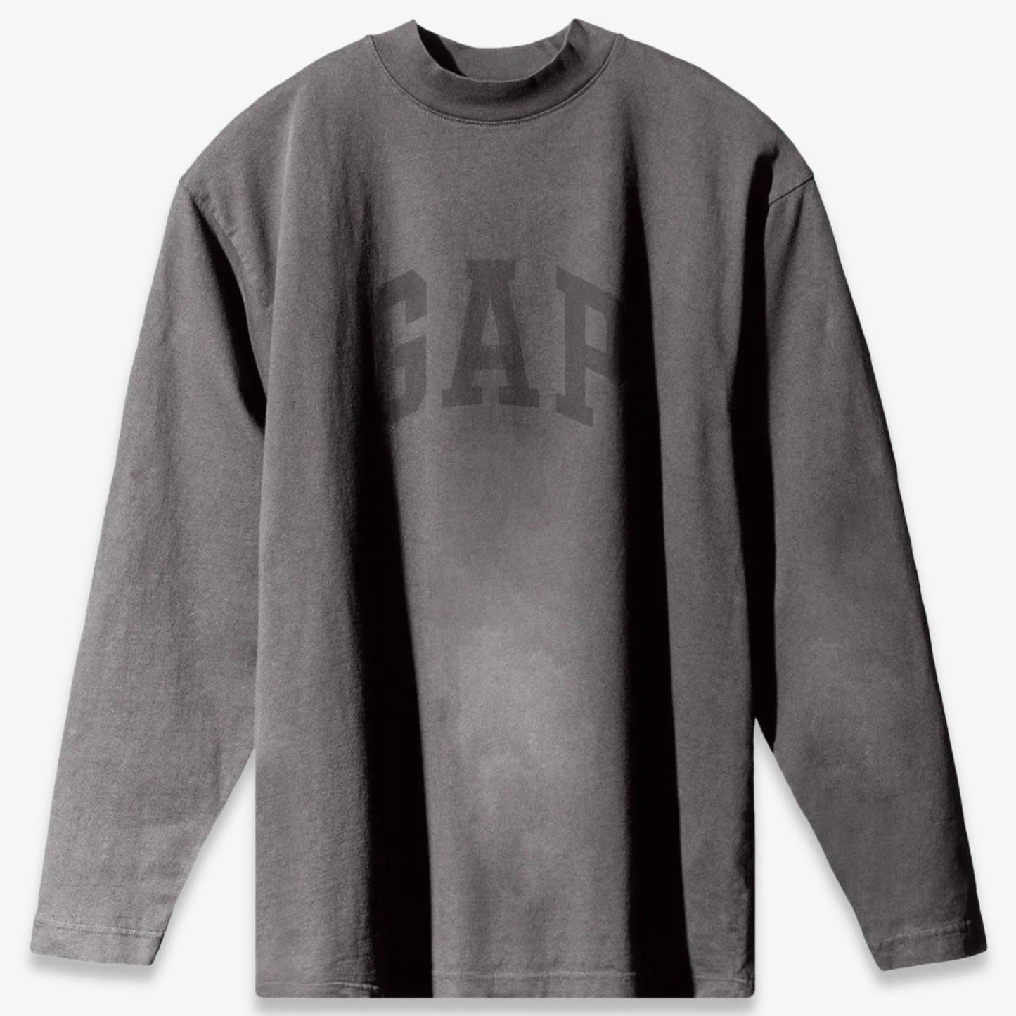 Yeezy x Gap Engineered by Balenciaga L/S Long Sleeve Tee 'Dove' Dark Grey (SS22) [10A-DOVE-LS-TE269DKGR1] Casual Fashion T-Shirt Top for Unisex Adult Mens Hypebeast - AVBL MRKT (1)
