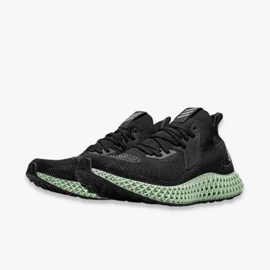 adidas Alphaedge 4D 'Reflective Black' (2019) [FV4686] Athletic Casual Fashion Running Sports Sneakers in Core Black / Cloud White / Core Black for Unisex Adult Mens - AVBL MRKT (1)