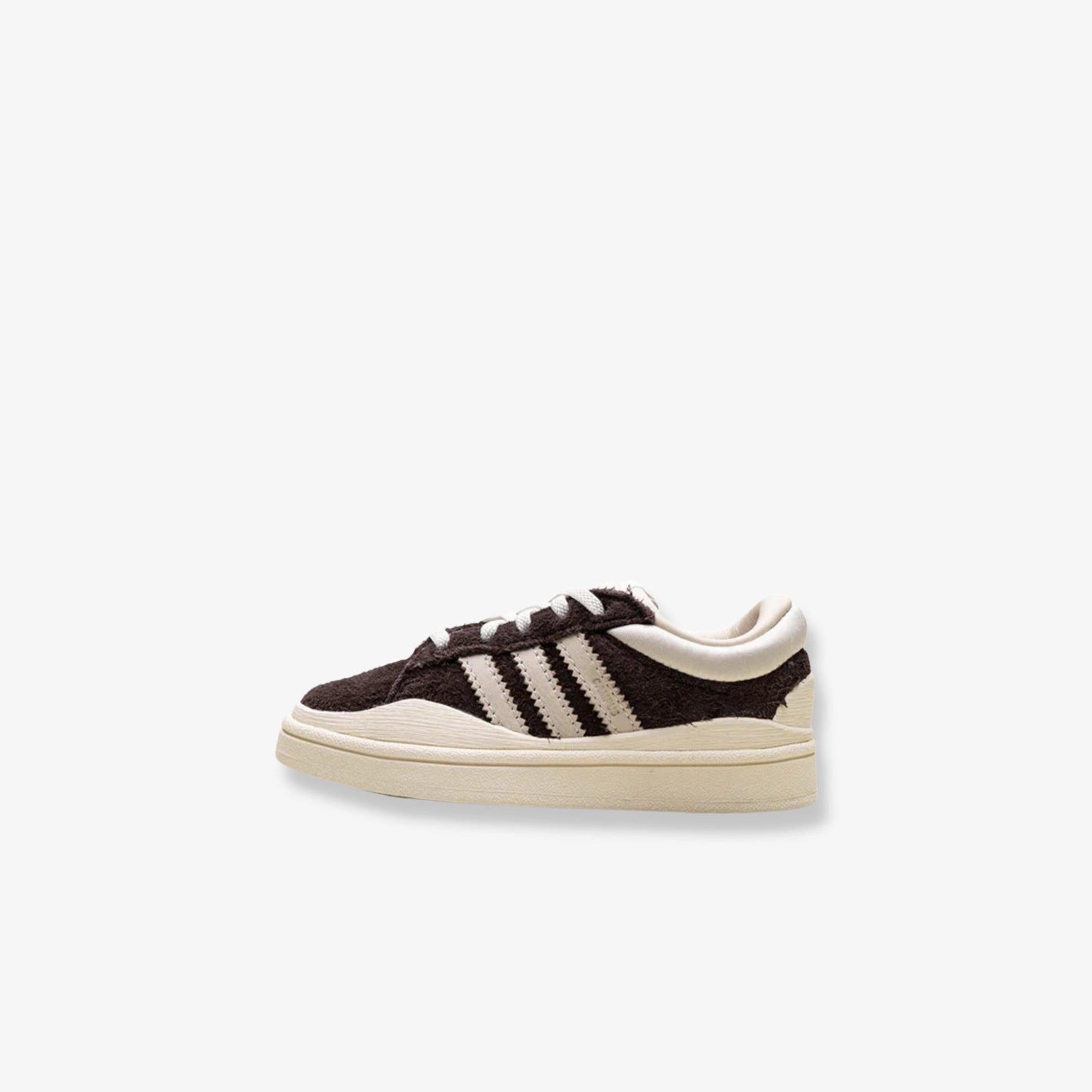 adidas Campus x Bad Bunny 'The Last Campus' (2024) (Infant) [IF7151] Athletic Casual Fashion Sneakers in Deep Brown / Chalk / Pink for Unisex Baby TD Toddler - AVBL MRKT (2)