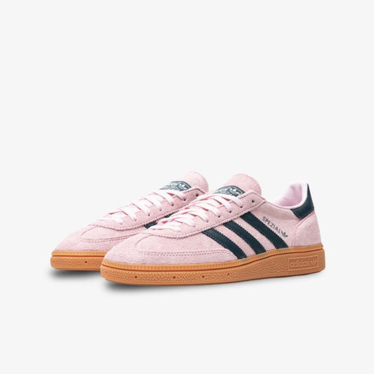 adidas Handball Spezial 'Clear Pink / Arctic Night' (2023) (Womens) [IF6561] Athletic Casual Fashion Sneakers in Clear Pink / Arctic Night / Gum for Unisex Adult Female Ladies Girls WMNS - AVBL MRKT (1)