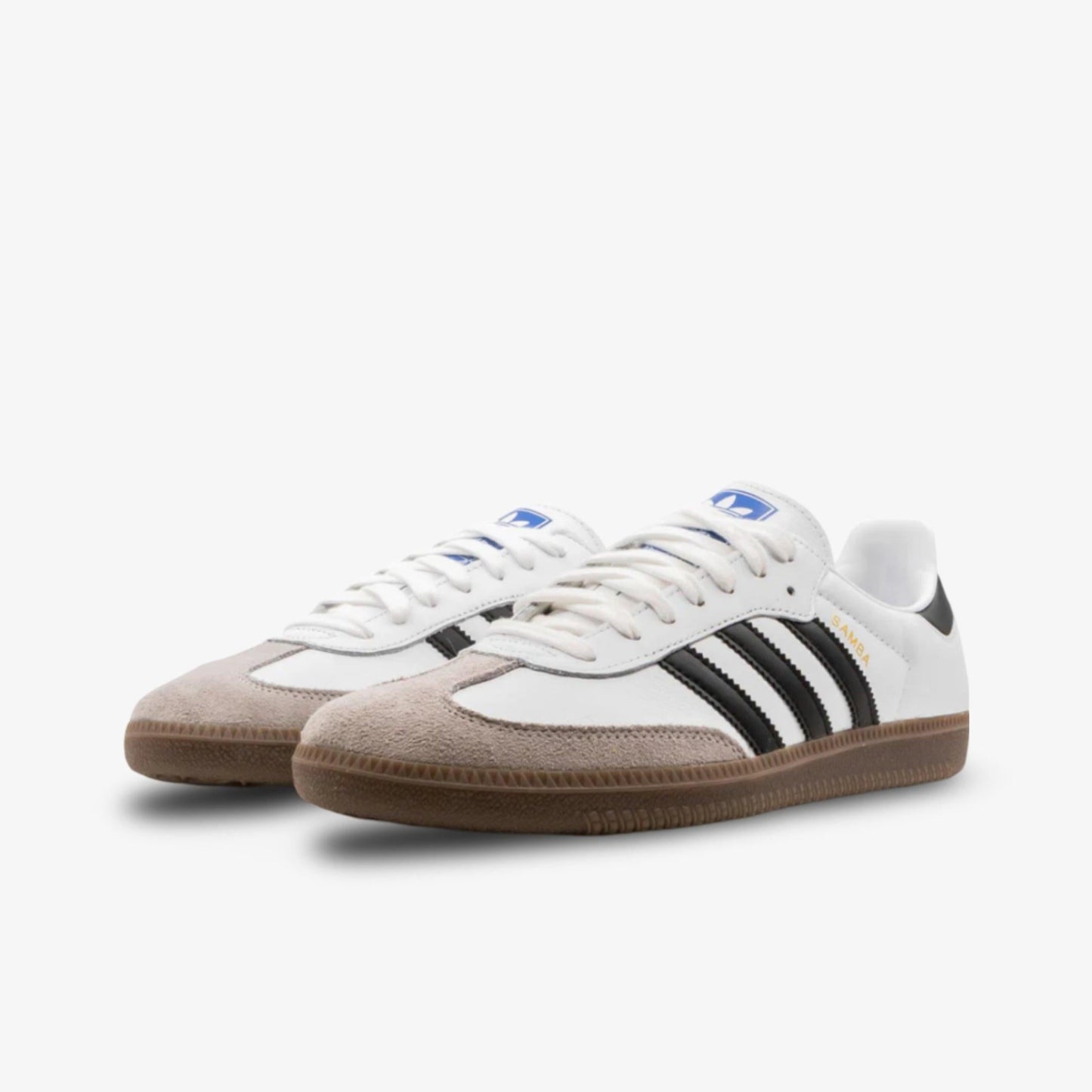adidas Samba OG 'Cloud White / Core Black / Clear Granite' [B75806] Athletic Casual Fashion Sneakers for Unisex Adult Mens - AVBL MRKT (1)