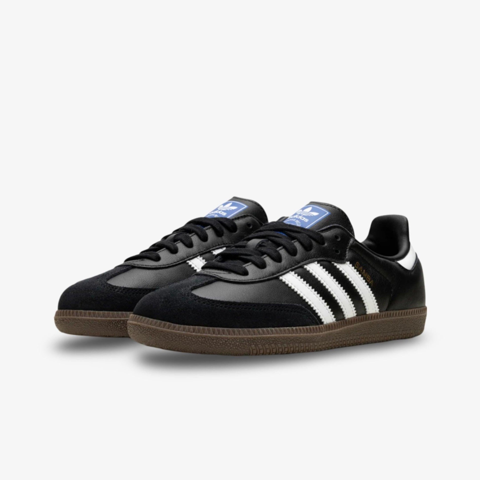 adidas Samba OG 'Core Black / Footwear White / Gum' [B75807] Athletic Casual Fashion Sneakers for Unisex Adult Mens - AVBL MRKT (1)