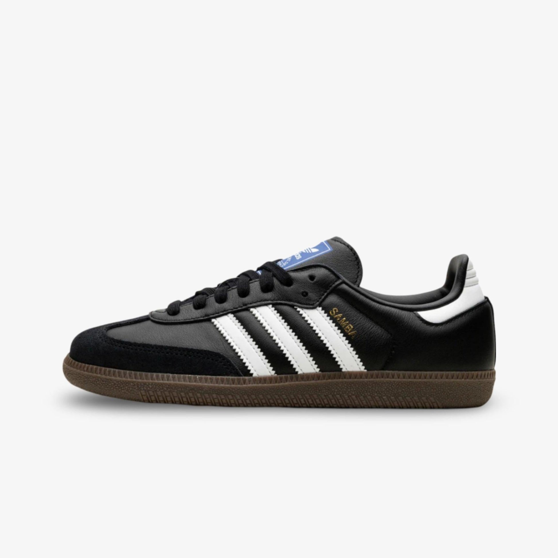 adidas Samba OG 'Core Black / Footwear White / Gum' [B75807] Athletic Casual Fashion Sneakers for Unisex Adult Mens - AVBL MRKT (2)
