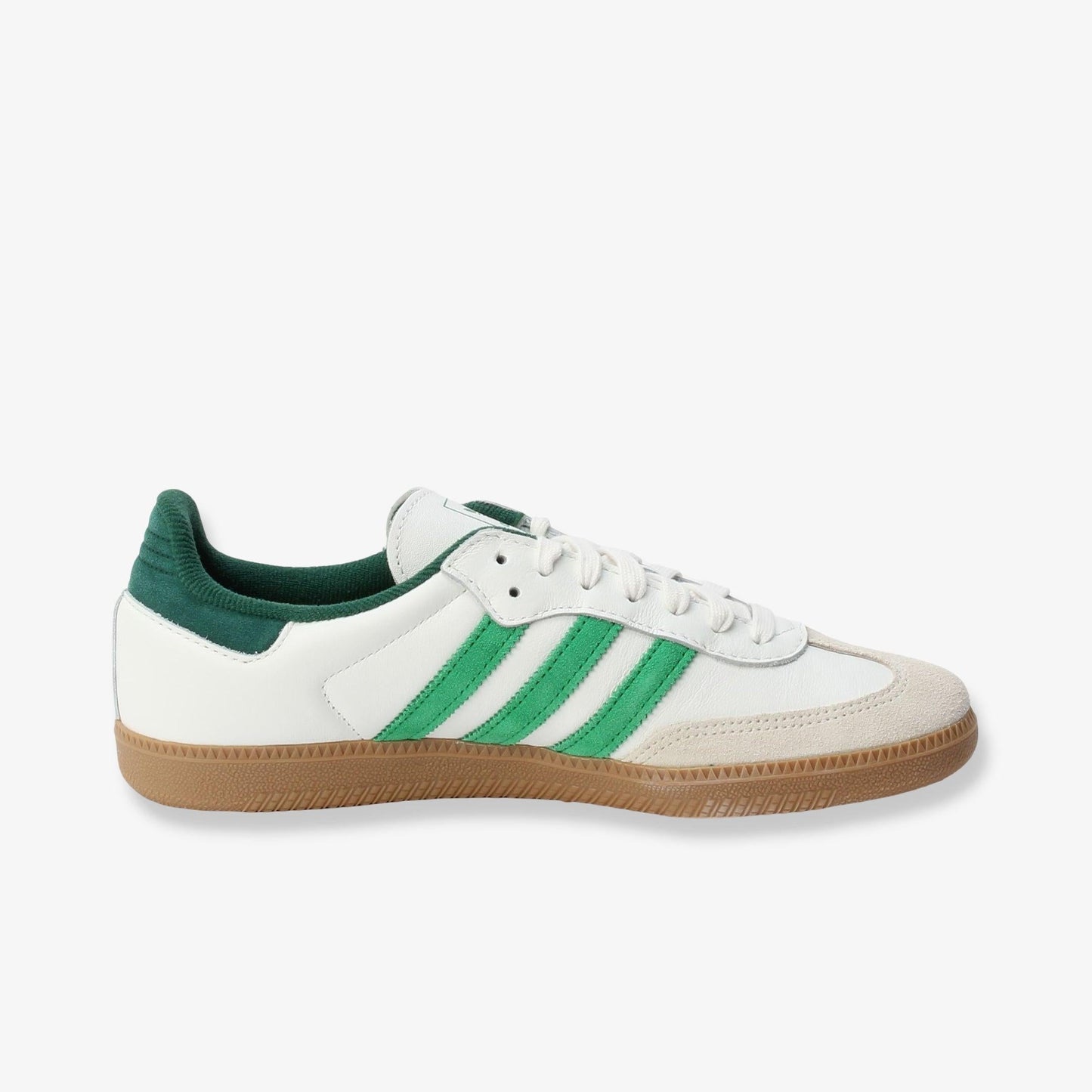 adidas Samba OG 'Core White / Collegiate Green' (2025) [JI3202] Athletic Casual Fashion Sneakers in Core White / Green / Collegiate Green for Unisex Adult Mens - AVBL MRKT (4)