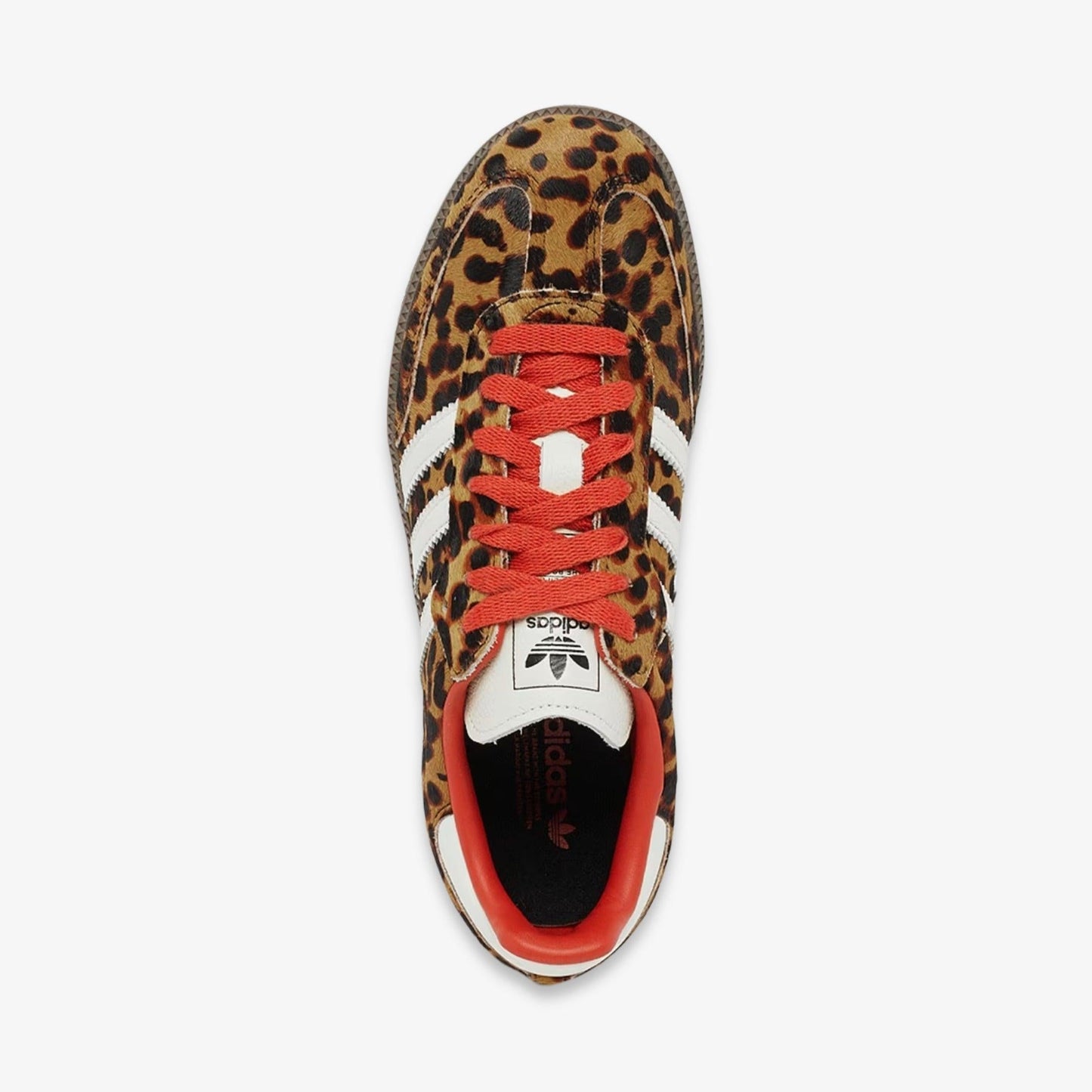 adidas Samba OG 'Preloved Red Cheetah / Leopard' (2025) (Womens) [JI2734] Athletic Casual Fashion Sneakers in Core Black / Preloved Red / Cream White for Unisex Adult Female Ladies Girls WMNS - AVBL MRKT (5)